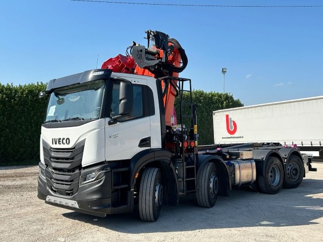 IVECO IVECO X-WAY AD350X48 SCARRABILE CON GRU E POLIPO Immagine 0