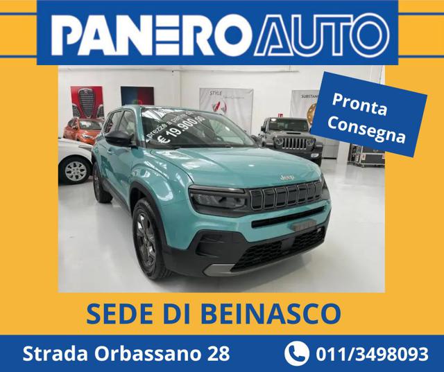 JEEP Avenger 1.2 Turbo Longitude con promo "PANERO PLUS" Immagine 0