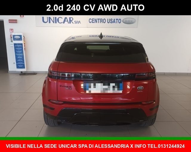 LAND ROVER Range Rover Evoque 2.0D I4 240 CV AWD Auto R-Dynamic S Immagine 2