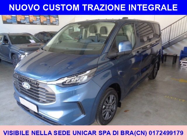 FORD Transit Custom 320 2.0 EcoBlue 136CV aut. AWD PC Furg. Tit. Immagine 0