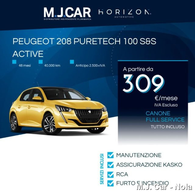 PEUGEOT 208 PureTech 100 Stop&Start 5 porte Active Immagine 0