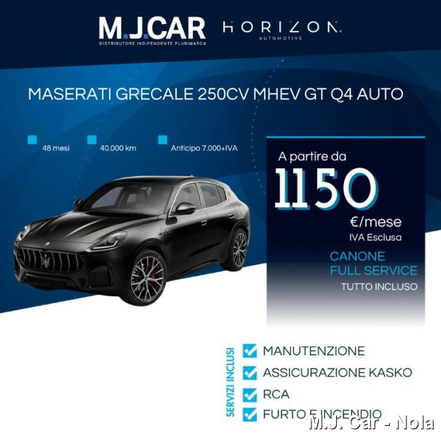 MASERATI Grecale Grecale MHEV 250 CV GT Immagine 0