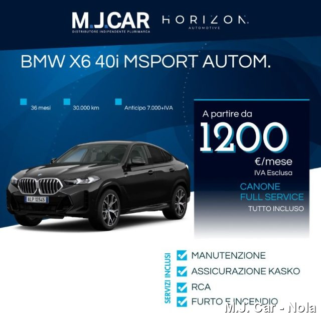 BMW X6 xDrive40i 48V Msport Immagine 0