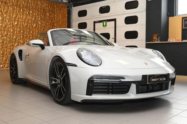 PORSCHE 911 TURBO CABRIO GESSO RADAR 360°SED.VENT/RISC.CHRONO! Immagine 1