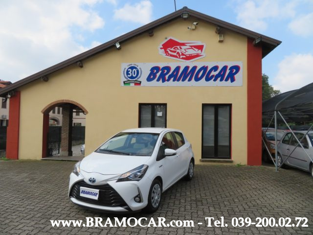 TOYOTA Yaris 1.5 HYBRID BUSINESS - BIANCA - KM 42.182 - x NEOP. Immagine 0