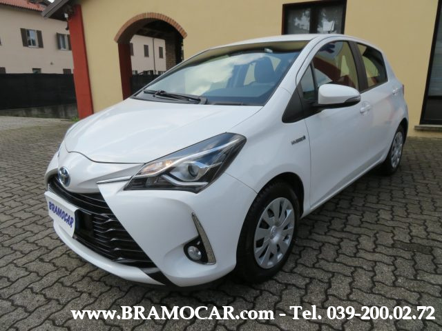 TOYOTA Yaris 1.5 HYBRID BUSINESS - BIANCA - KM 42.182 - x NEOP. Immagine 1