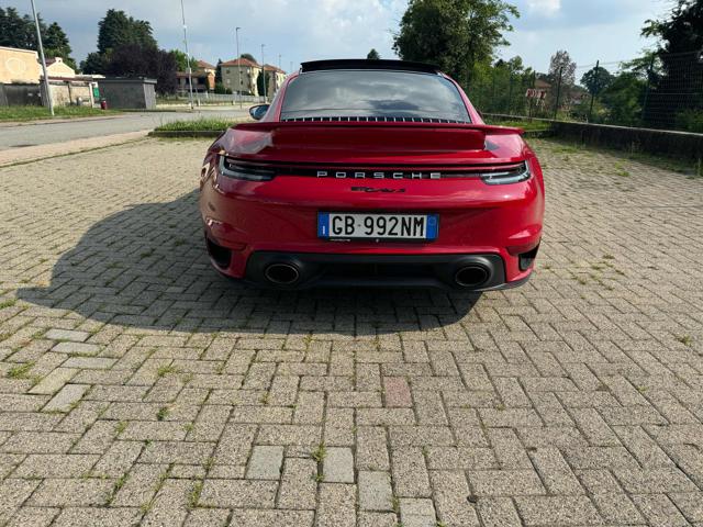 PORSCHE 911 Turbo S Coupé - Approved 12 mesi - Scarico Immagine 4