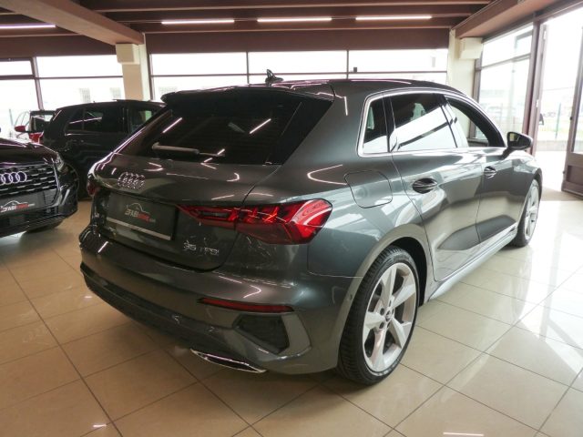 AUDI A3 35 TFSI 150 Cv S-Line Int. Ext - Gusci, LED, Navi Immagine 3