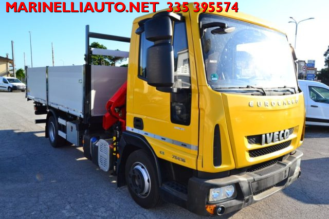 IVECO EUROCARGO  75E16 CON GRU HC60 E RIBALTABILE Immagine 4