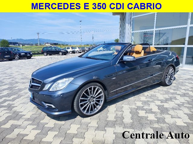 mercedes-benz e 350 cdi cabrio blueefficiency avantgarde usata