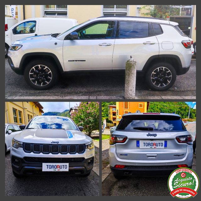 JEEP Compass 1.3 Turbo T4 240 CV PHEV AT6 4xe Trailhawk Immagine 4