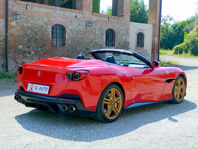 FERRARI Portofino bicolore-cavallino cucito poggiatesta-iva esposta Immagine 4