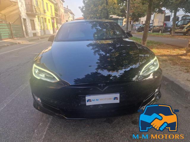 TESLA Model S 75 D  Dual Motor PELLE TOTALE BIANCA Immagine 1