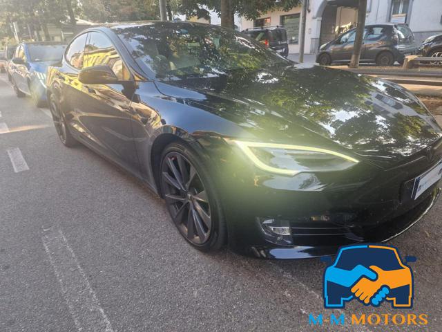 TESLA Model S 75 D  Dual Motor PELLE TOTALE BIANCA Immagine 2