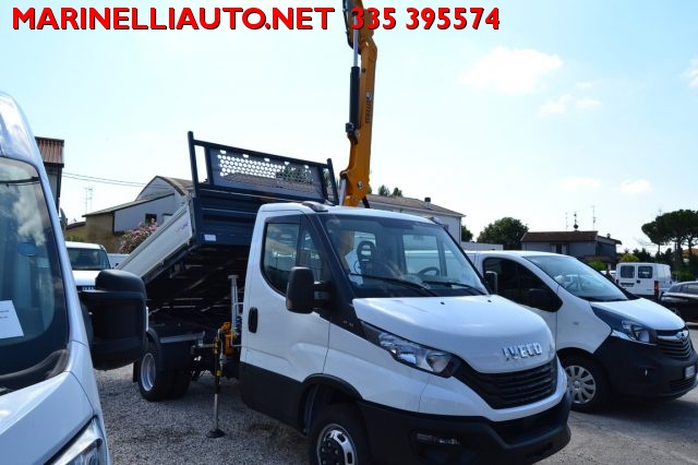 iveco daily p.consegna 35c16 3.0 gru e ribaltabile gemellato