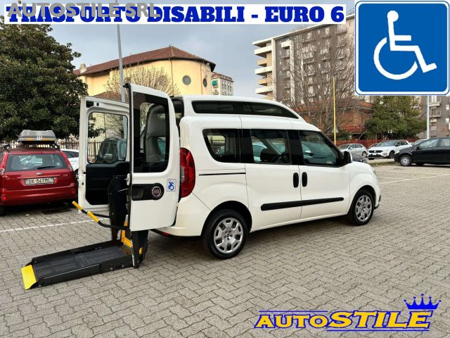 FIAT Doblo 1.6 MJT 16V 120CV XL   ***TRASPORTO DISABILI Immagine 0