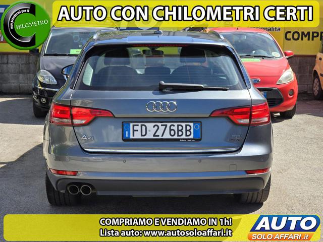 AUDI A4 AVANT 2.0TDI 190 QUATTRO S TRONIC 4X4 EURO6B Immagine 4