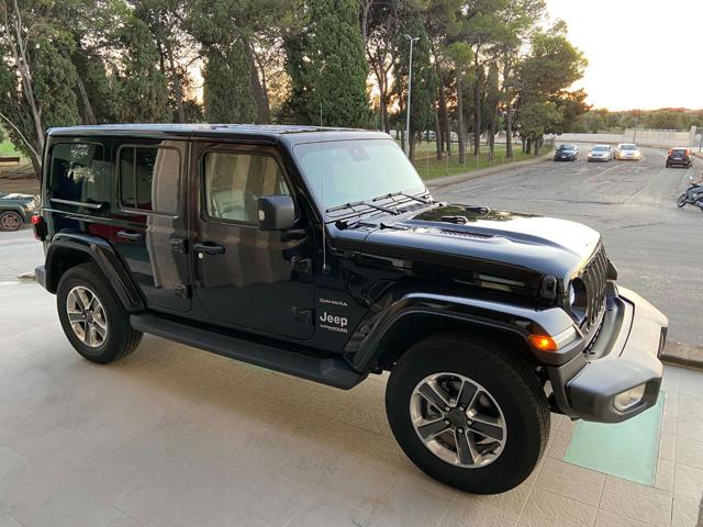 JEEP Wrangler Unlimited 2.2 Mjt II Sahara 5 PORTE Immagine 2