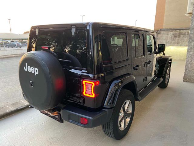 JEEP Wrangler Unlimited 2.2 Mjt II Sahara 5 PORTE Immagine 4