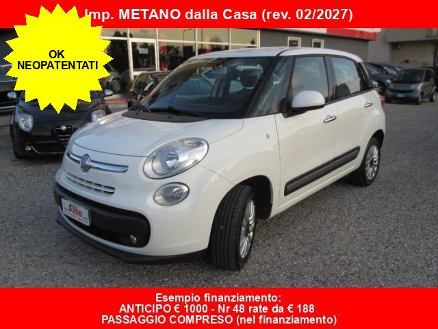 FIAT 500L 0.9 TwinAir Turbo Natural Power - OK NEOPATENTATI Immagine 0