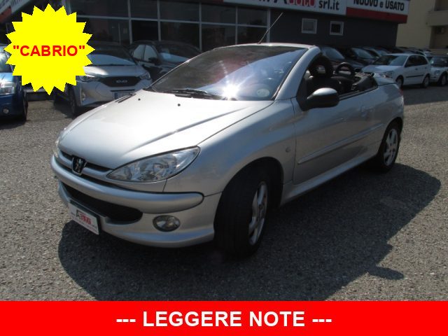 PEUGEOT 206 cc 1.6 16v Quiksilver - CABRIO - "LEGGERE NOTE" Immagine 0