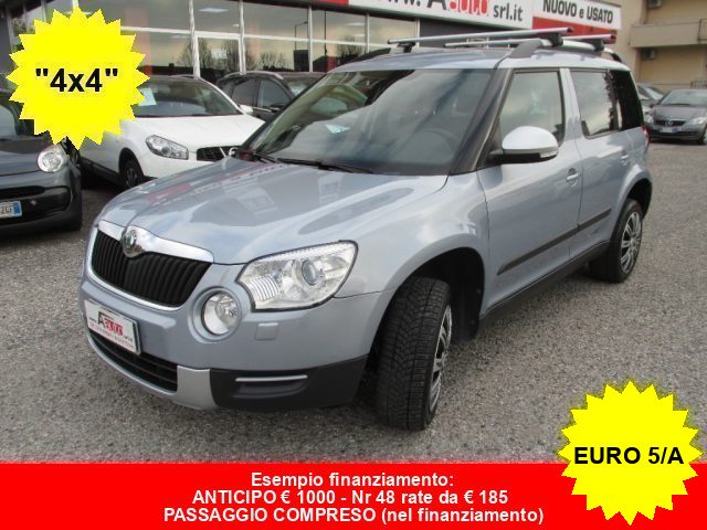 SKODA Yeti 2.0 TDI CR 140cv 4x4 Adventure -VEICOLO DA VETRINA Immagine 0