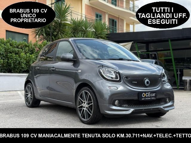 SMART ForFour BRABUS 109 CV +TETTO+NAV.+TELEC. POST.+AMBIENT Immagine 0