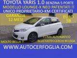 TOYOTA Yaris Yaris 5p 1.0 Lounge -X NEO PATENTATI !!