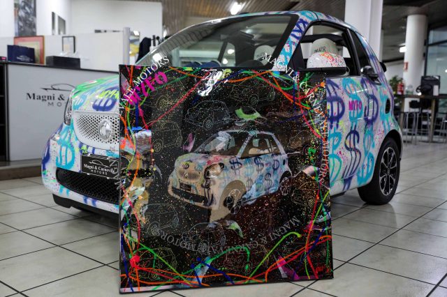 SMART ForTwo "SUPERDOLLAR" By Myfo78Art | FOR COLLECTORS Immagine 3