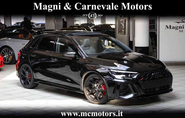 AUDI RS3 SPORTBACK|TETTO|B&O|SCARICO|BLACK PACK|19'|KEYLESS Immagine 0