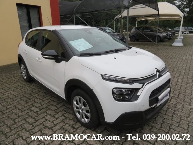 CITROEN C3 BlueHDi 100cv S&S FEEL - BIANCA - KM 72.974 - E6D Immagine 3