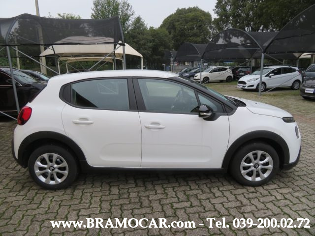 CITROEN C3 BlueHDi 100cv S&S FEEL - BIANCA - KM 72.974 - E6D Immagine 4