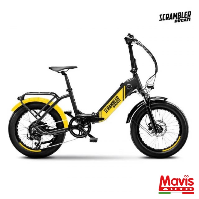 DUCATI Scrambler 250 ebike scrambler scr-x 250w 48v Immagine 3