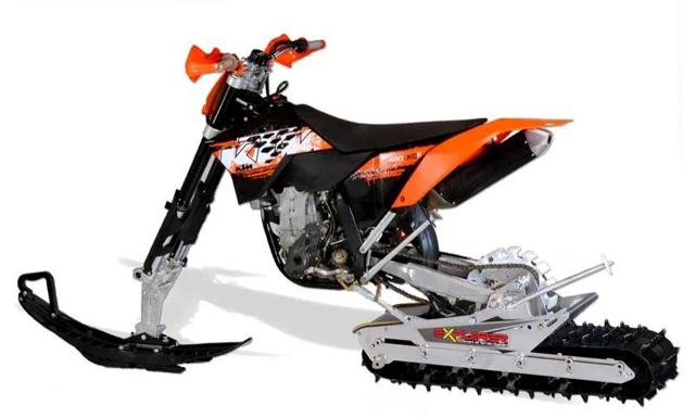 ALTRE MOTO O TIPOLOGIE Other AdBoivin Explorer - Kit conversione motocross-neve Immagine 0