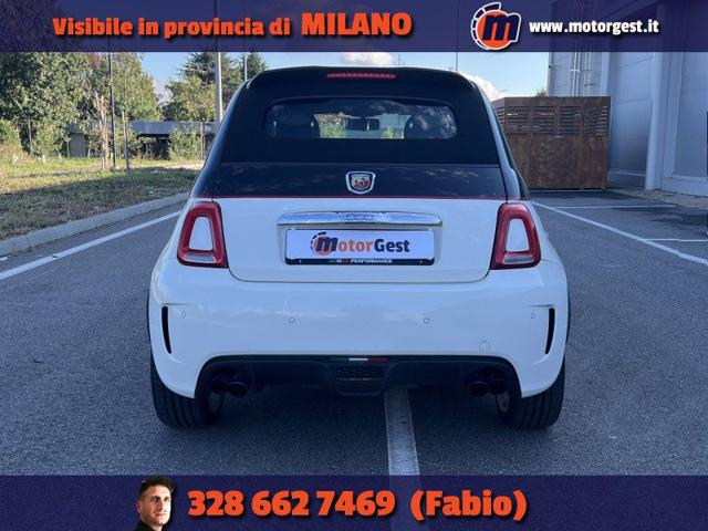 ABARTH 500 C 1.4 Turbo T-Jet MTA Bicolore Immagine 4