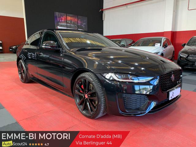 JAGUAR XE 2.0 D 204 CV AWD aut. R-Dynamic Black Unico Prop. Immagine 2