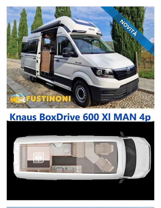 KNAUS  BOXDRIVE 600 XL MAN -NOLO  CAMBIO AUTOM. Immagine 3