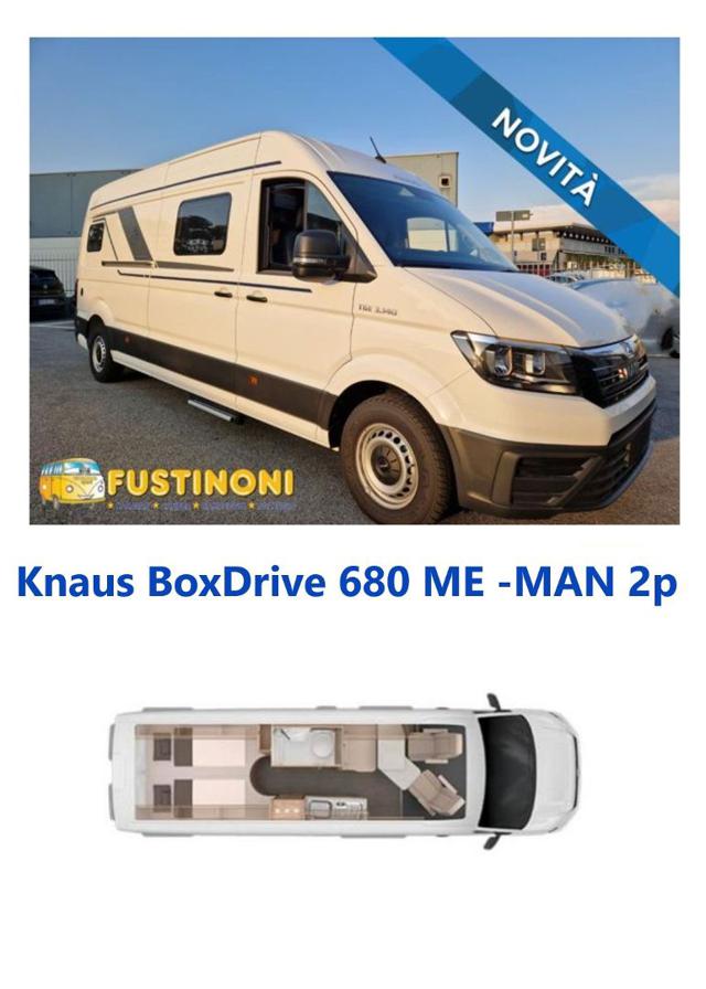 KNAUS  BOXDRIVE 680 ME  MAN -NOLO 2+1 POSTI Immagine 3