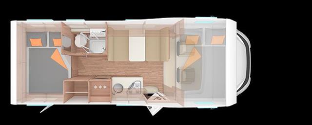 WEINSBERG  CARAHOME 650 DG NOLO 2024 -6 POSTI Immagine 1