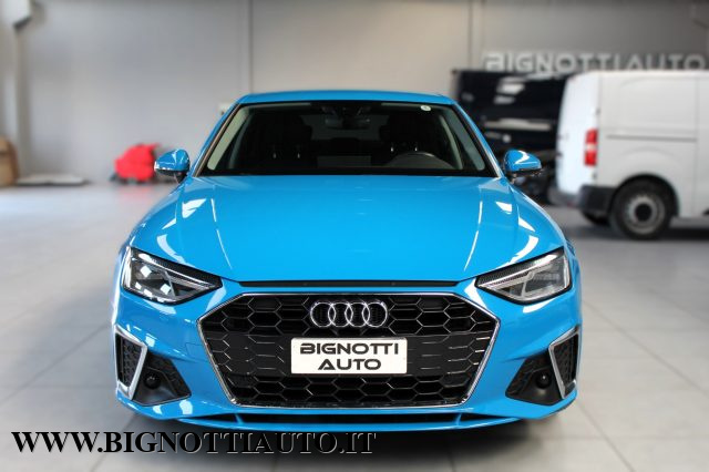 AUDI A4 35 TDI/163 CV S tronic-  S line edition-BLUE ARA- Immagine 1