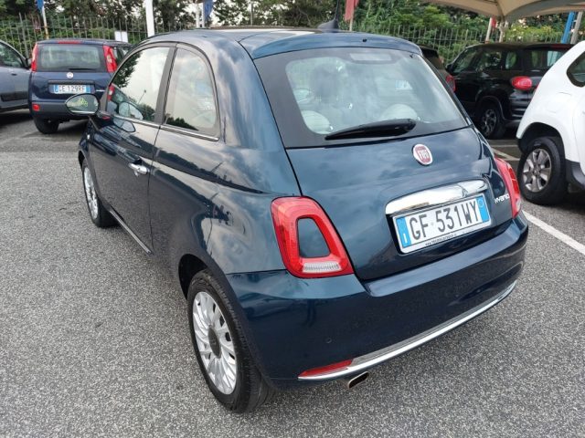 FIAT 500 1.0 Hybrid Dolcevita Unico prop. Misto pelle Fatt. Immagine 4