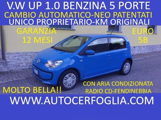 VOLKSWAGEN up! 5p 1.0 Move 60cv -CAMBIO AUTOMATICO ! Immagine 0