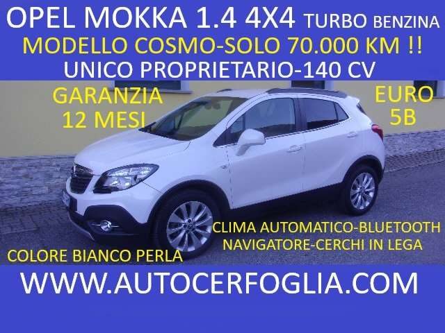 OPEL Mokka 1.4 4X4 TURBO 140CV COSMO-70.000 KM!! Immagine 0