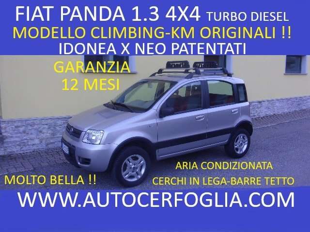 FIAT Panda 1.3 4X4 MJT 16V CLIMBING-X NEO PATENTATI !! Immagine 0