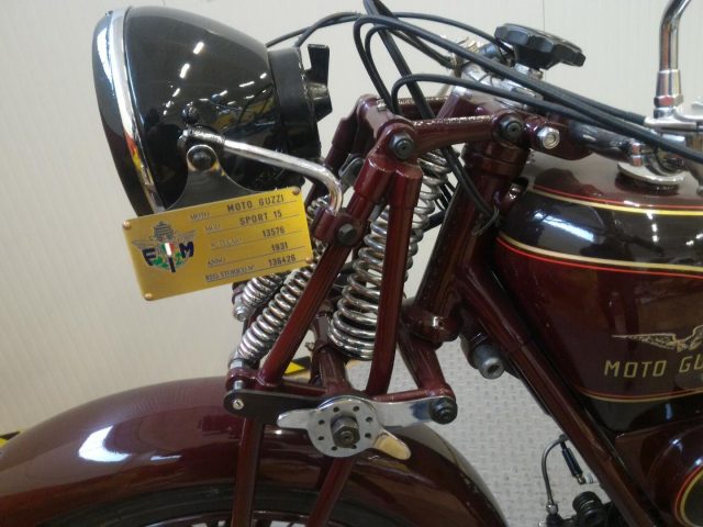 MOTO GUZZI Sport 15 Restaurata Immagine 3