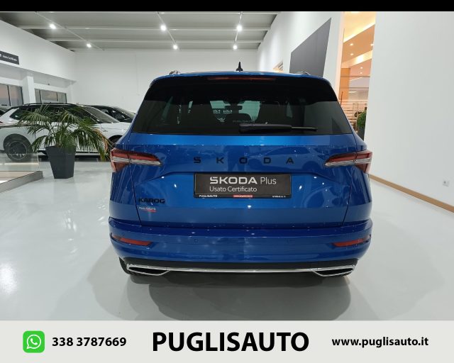 SKODA Karoq 2.0 TDI 150 CV DSG7 Sportline Immagine 4