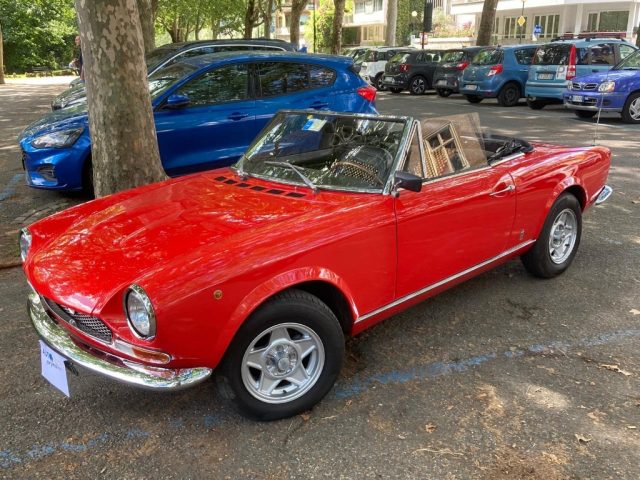 FIAT 124 Spider 1600 BS1 Targhe libretto originali unico proprieta Immagine 3