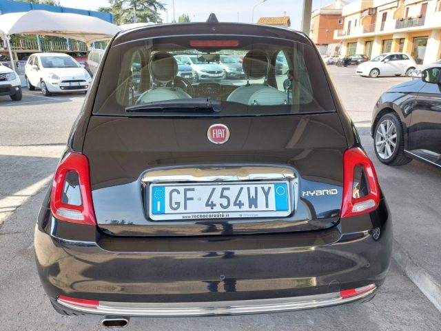 FIAT 500 1.0 Hybrid Dolcevita Uniprò misto pelle Fatturab. Immagine 2