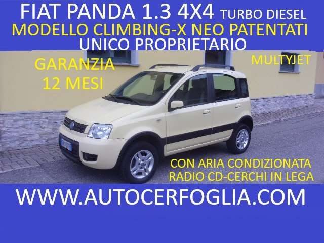 FIAT Panda 1.3 mjt 16v Climbing 4x4-  103.000 KM !!! Immagine 0