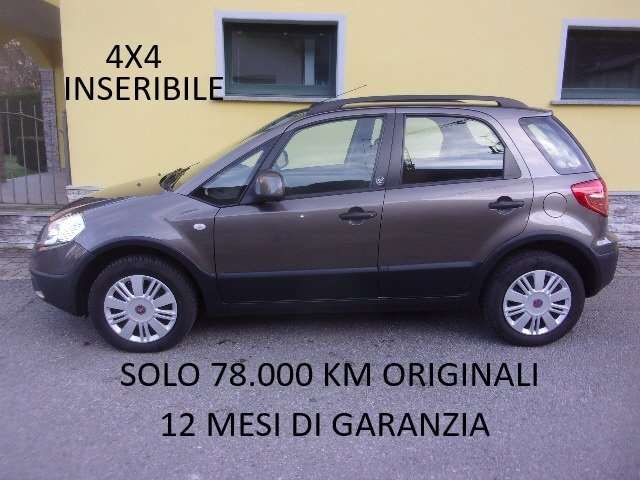 FIAT Sedici 1.6 16v Dynamic 4x4 120cv-SOLO 78.000 km !!! Immagine 1